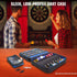 15 Set, USA Gear XL Semi Hard Shell Dart Case - Protective Case for Piece Dart Tips, Flights and Shafts, and more