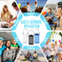 6 3 Berlune Pcs Boat Trash Bag Hoop Mesh Trash Bags, Reusable Outdoor Garbage Can Container Boat Accessories Organizer