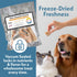 Fresh Is Best Salmon Fillets Freeze Dried Dog Treats Raw Freeze Dried Fish for Cats & Canines in Resealable Zipper Bag