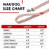 WAUDOG Eco-Friendly Recycled Cotton Dog Leash 6 Ft / 10 Ft - Reflective Leash for Small, Medium, Large Dogs
