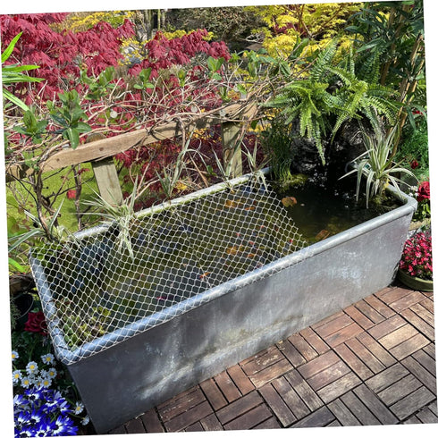 Turtle Tank Escape net Mini Fish Tank Round Fish Tank Decorative Fish net DIY Aquarium Sports Game Pouch by BUGUUYO