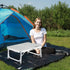 REDCAMP Small Folding Camping Table, 2ft Portable Outdoor Table, Aluminum Camp Table, Adjustable Height, Lightweight