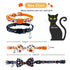 Halloween Cat Collar with Bell, 2 Pack Holiday Jack-O-Lantern and Candycorn Collar for Male Female Kittens