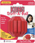 KONG Stuff-A-Ball - Durable Natural Rubber Dog Toy for Dental Health - Stuffable Toy for Small Dogs