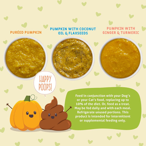 Weruva Pumpkin Patch Up! Variety Pack for Dogs & Cats, 1.05oz Pouch, Pack of 12
