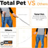 50ft Long Leash for Dogs, Heavy Duty Nylon for Training Recall/Commands at Distance, Ideal for Large & Small Breeds