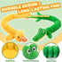 2-Pack 40 LECHONG Extra-Long Squeaky Dog Toys for Large Dogs, Soft Chew Plush Stuffed Animal Dogs Toy, Interactive