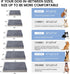 Orthopedic Memory Foam Bed for Large Dogs, Waterproof Cooling Pet Mats with Removable Washable Cover (Large plus-36"x