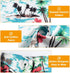 Weewooday 4 Pieces Small Pet Summer T-Shirts, Hawaii Style Floral Pet Dog Shirt for Beach Seaside Puppy (Floral Style,