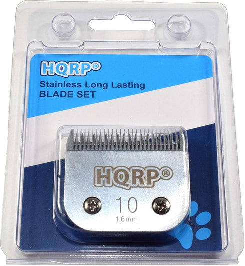 HQRP Animal Clipper Blade Compatible with Oster CryogenX Size-10 Professional Clippers for Pet Grooming