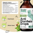Anti Diarrhea Liquid Drops for Dogs - Psyllium Husk Fiber Supplement for Loose Stool & Digestive Health, 4 oz