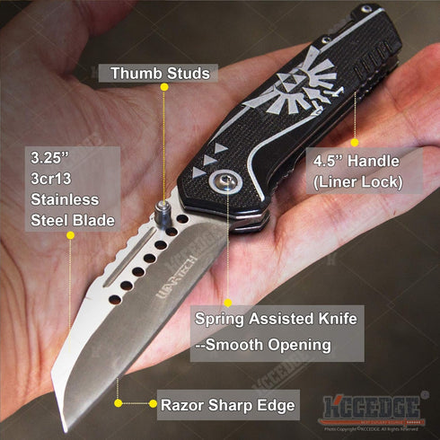 KCCEDGE BEST CUTLERY SOURCE EDC Pocket Knife Camping Accessories Hunting Knife Razor Sharp Edge Folding Knife for Camping Gear Survival Kit Tactical Knife 56003 (Green) by KCCEDGE BEST CUTLERY SOURCE