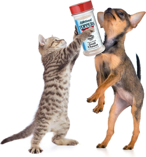 Northwest Naturals Freeze-Dried Goat Cheese Functional Topper for Dogs & Cats - 4.5 Oz