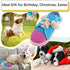 vocheer Dog Chew Toy, Durable Shoe Toy, Interactive Squeaky Toy for Puppy, Small, Medium Dogs, Machine Washable (Blue)