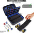 15 Set, USA Gear XL Semi Hard Shell Dart Case - Protective Case for Piece Dart Tips, Flights and Shafts, and more