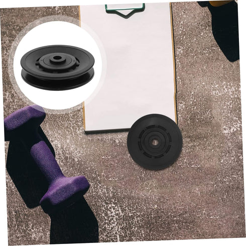 Toddmomy Pulley Gym Equipment: Cable Crossover Machine, Pulley Wheel, Home Gym Replacement Cables, Universal Sports