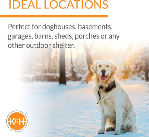 K&H Pet Products Fleece Replacement Cover for Lectro-Soft Outdoor Heated Pad, Medium 19 x 24 Inches