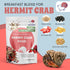 Snout and Shell Hermit Crab Food Bundle Fruity Breakfast Blend, Crabby Bug Blend & Greensand Organic, High Protein