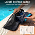 CarryWise 2-in-1 Wet Bag, Changing Mat & Wet Dry Bag with Non-Slip Backing, Water-Resistant Zipper & Towel Lining