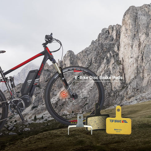 TOP BRAKE Disc Bike Brake Pads Compatible with Shimano Deore M515 M525, MTB/eMTB/Gravel/Cross-Country