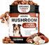 Premium Mushroom Chews for Dogs - 5-in-1 Turkey Tail, Lions Mane, Chaga,