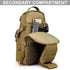 G4Free EDC Tactical Sling Bag Backpack, Molle Chest Shoulder Assault Pack, Outdoor Daypack