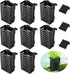 8 Pcs Aquarium Plant Holder, Hanging Planter with Different Size Holders for Aquatic Plants