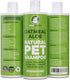 16 oz Dog Shampoo with Oatmeal, Aloe Vera, Chamomile, Jojoba Oil, Vitamin E - Natural Ingredients, Helps Allergies Dry