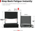 18.5in 3in Stadium Seats with High Back Support and Thick Foam Cushion Bleacher Chairs with Back and Cushion -Portable