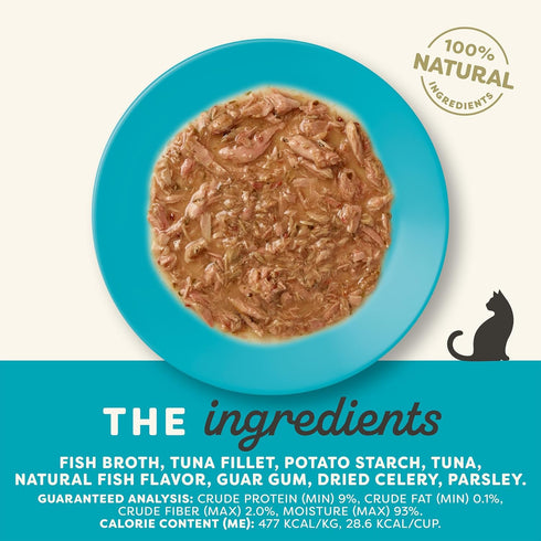 (10 2.12 oz Applaws Natural Wet Cat Food in Gravy, Limited and Natural Ingredients, High Protein with No Artificial