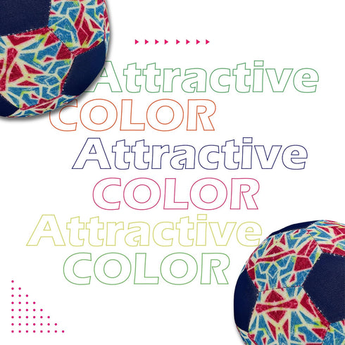 SOAK Waterproof Soccer Ball - Glow in The Dark Size 5 Kick Ball for Indoor/Outdoor Play for Kids and Adults
