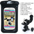 Waterproof Phone Holder Bike Handlebar Mount - Phone Case Mount for iPhone, Samsung, Android. 360 Degree Rotation. All Mobile Phones Up to 6.7 inches. IPX8. Quick Release. Neck Lanyard.