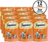 Temptations Classic Crunchy and Soft Cat Treats, Crabby Crab Flavor, 3 oz Pouch (Pack of 12)