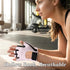 Workout Gloves for Women Lightweight Sweat-Wicking Breathable Gym Gloves with Silicone Grip, Padded Palm for Light