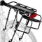 Rear Bike Rack, 310 LB Capacity Cargo Rack with Fender & Reflective, Quick Release for Mountain Road Bicycles