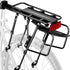 Rear Bike Rack, 310 LB Capacity Cargo Rack with Fender & Reflective, Quick Release for Mountain Road Bicycles