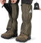 Waterproof and Breathable Gaiters for Hiking – Adjustable Lightweight Shoes Gaiters for Men and Women