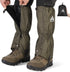 Waterproof and Breathable Gaiters for Hiking – Adjustable Lightweight Shoes Gaiters for Men and Women