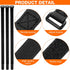 HESTYA 12 Pieces Adjustable Bike Rack Straps, 26 Inches Cinch Straps for Transporting Bicycles