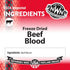 Northwest Naturals Freeze-Dried Beef Blood Functional Topper for Dogs & Cats, Healthy, 3.5 Oz