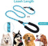 5ft 1/2in Blue Dog Leash for Large & Medium Dogs, Reflective Heavy Duty Rope with Padded Handle