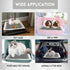 100 kathson Piece Rabbit Pee Pads,Disposable Pet Pees Pad,Cage Black Carbon Liner,Super Absorbent Leak Proof Cushion