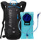 Hydration Backpack with 2L TPU BPA Free Water Bladder - Lightweight Daypack for Biking, Skiing, Running, Hiking