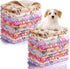 Chumia 40 Pcs Dog Blankets Soft Fluffy Fleece Washable Puppy Sleep Blankets