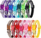 14pcs Adjustable Whelping Puppy Collars, Soft Nylon ID Collars for Puppy Small Dogs, Perfect for Litter