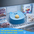 Termony 4 (2,Bicolor) Non-Slip Slow Feeder Dog Bowl, Silicone Lid & Rolling Ball for Liquid/Wet Food. Suction Cup Lick