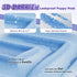 3D-Barrier 18 30"x36" 25 Counts 4 ZOMISIA Puppy Pee Pads for Dogs, Cups Absorb & Rise Puffy Gel-Wall Leak-Proof, + Pet