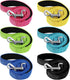 6 Pack Nylon Dog Leash Bulk - 5 ft Heavy Duty Training Leashes for Medium and Large Dogs, Padded Handle