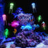 8 Pieces Luminous Aquarium Decorations with Glowing Jellyfish, Artificial Jellyfish, Fluorescent Lionfish, Seahorse