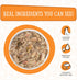 Weruva Dogs in The Kitchen, Goldie Lox with Chicken & Wild-Caught Salmon Au Jus Dog Food, 10oz Can (Pack of 12)